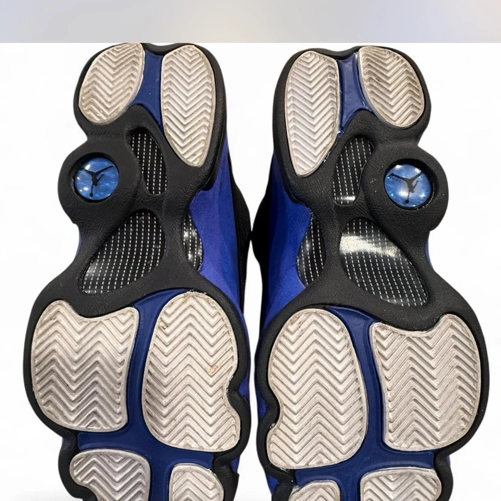 Air Jordan 13 Retro ’Black Hyper Royal’ (GS) - Picture 6 of 8